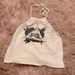 Kendall and Kylie halter top